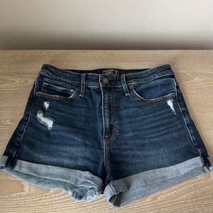 Abercrombie & Fitch- Simone high rise shorts.